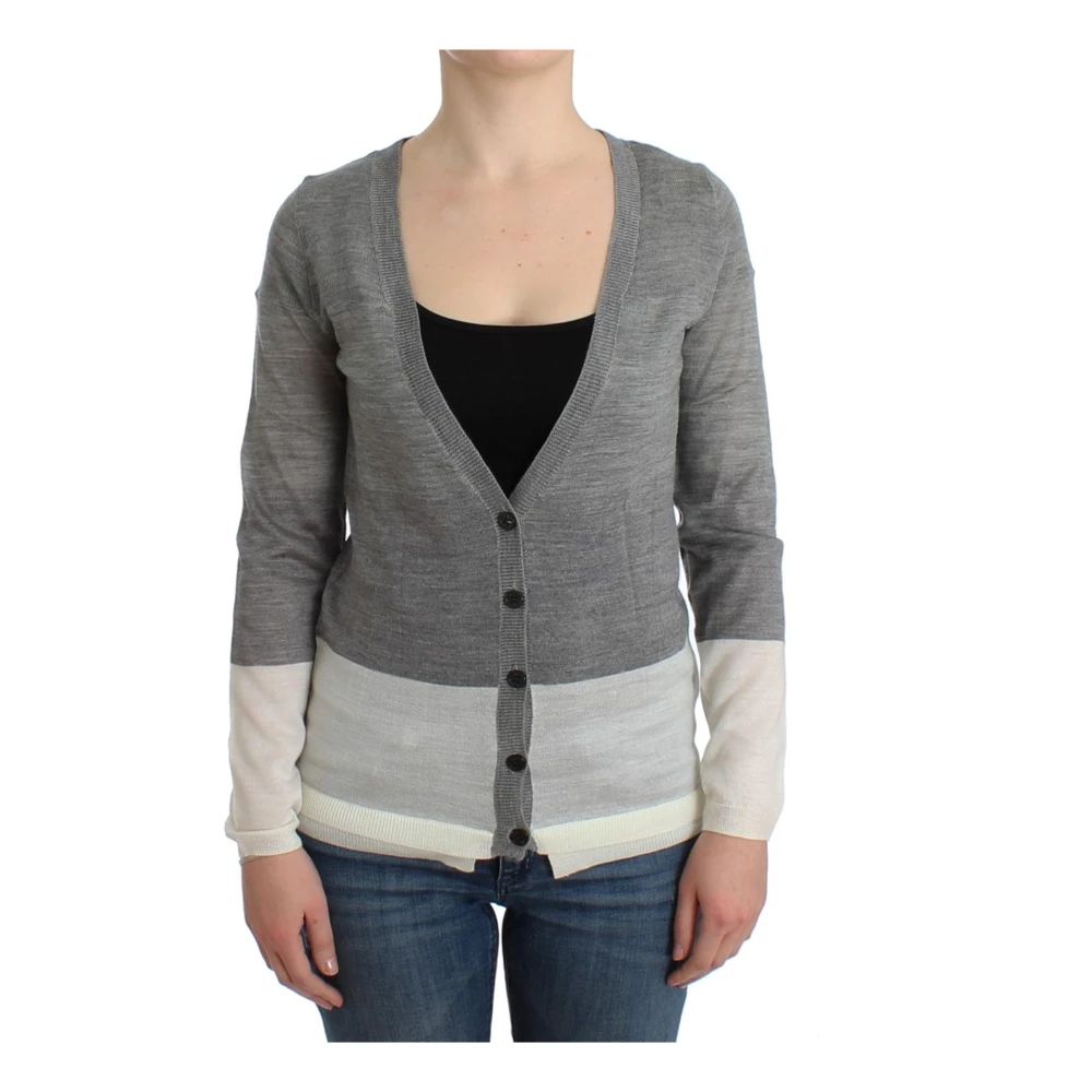 Costume National Women's Gray Cnc Lightweight Cardigan