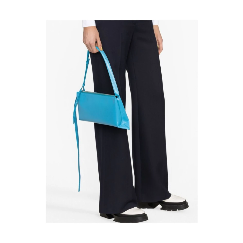 Jil Sander Shoulder Bags Blue Dames