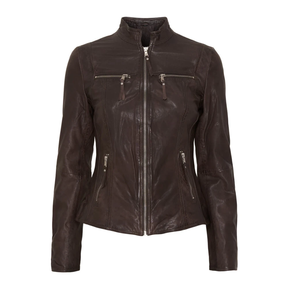 Notyz Women's Multicolor Leather Jackets, Xs, Biker Jacket
