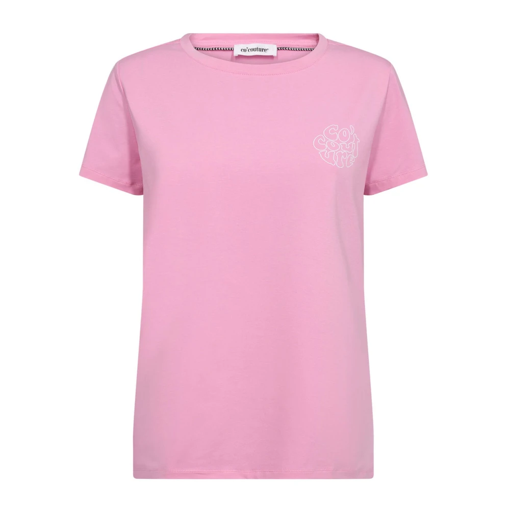 Co'couture Pink T-Shirts - Female - T-Shirts - Xl - Tops
