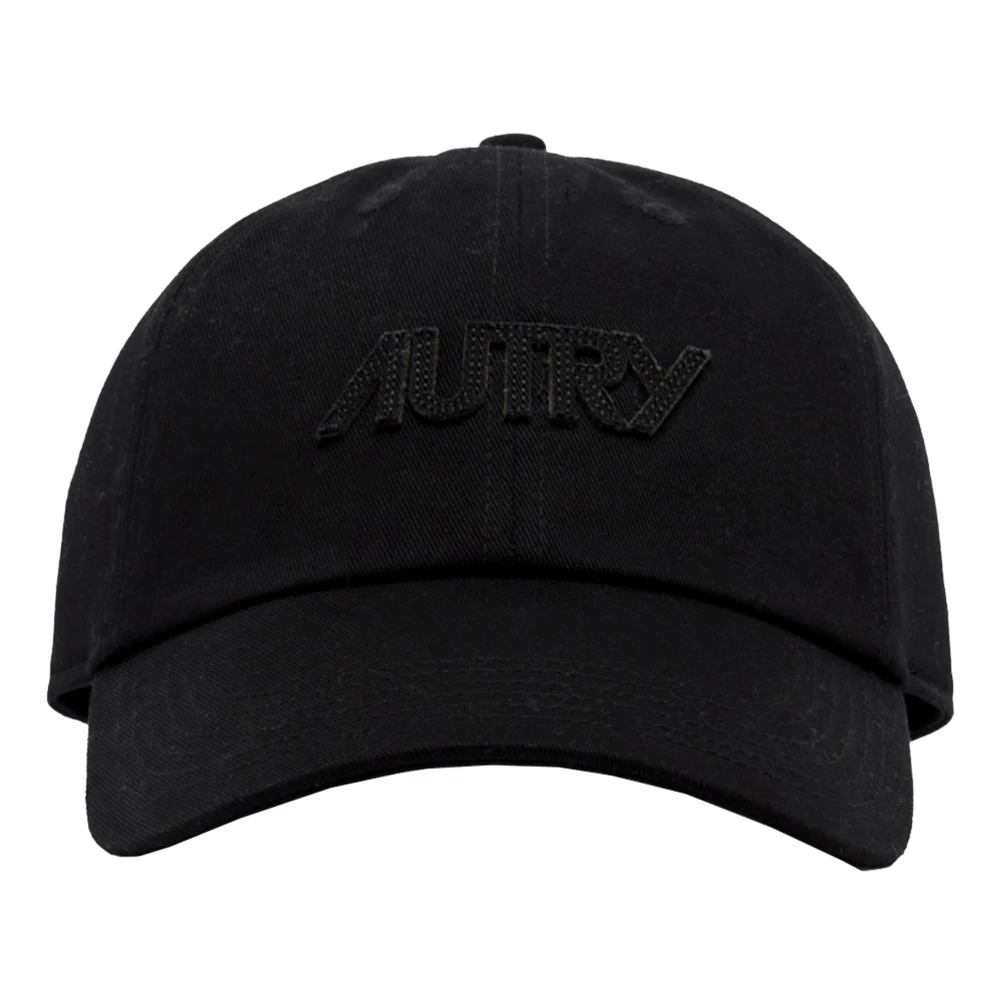 Autry Zwarte Petten voor een Stijlvolle Look Black Unisex