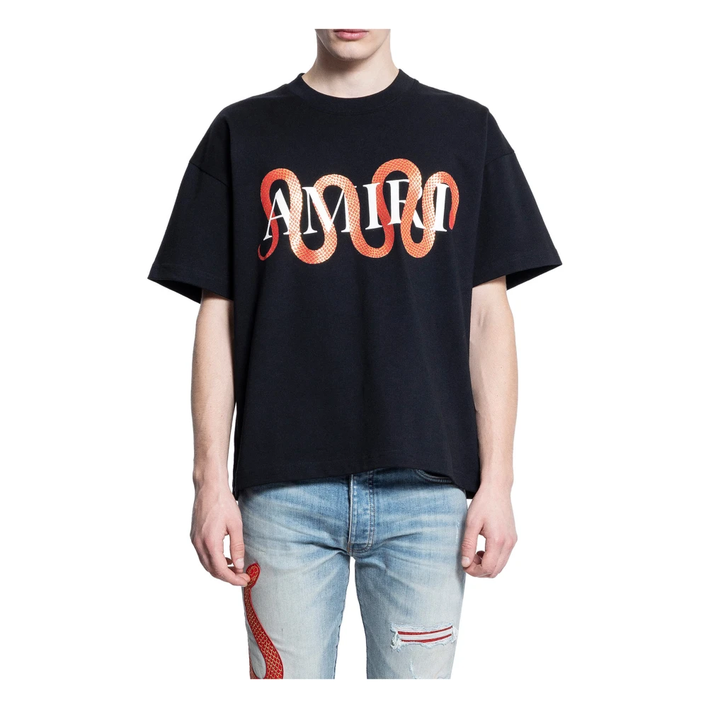 Amiri - Tops > T-Shirts - Black - Amiri - Modalova