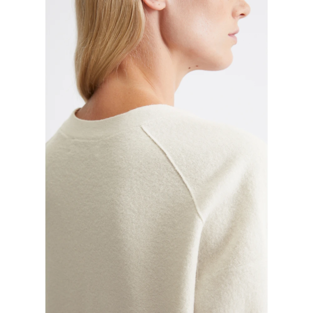 Marc O'Polo Wollen vest losvallend Brown Dames