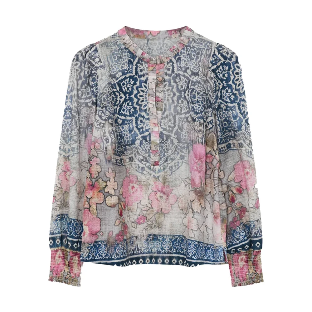 Gustav Lange Mouw Blouse Neomi Multicolor Dames