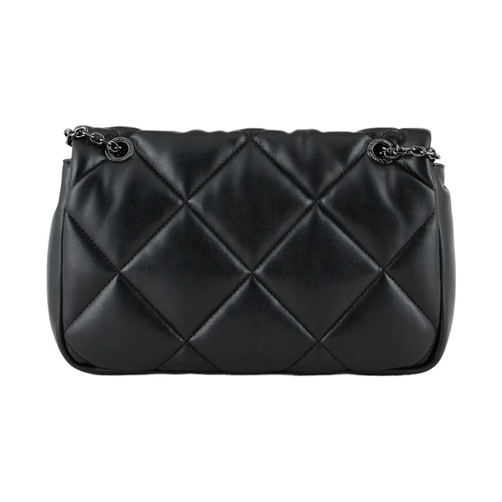 Emporio Armani Schoudertas in zwart Black Dames