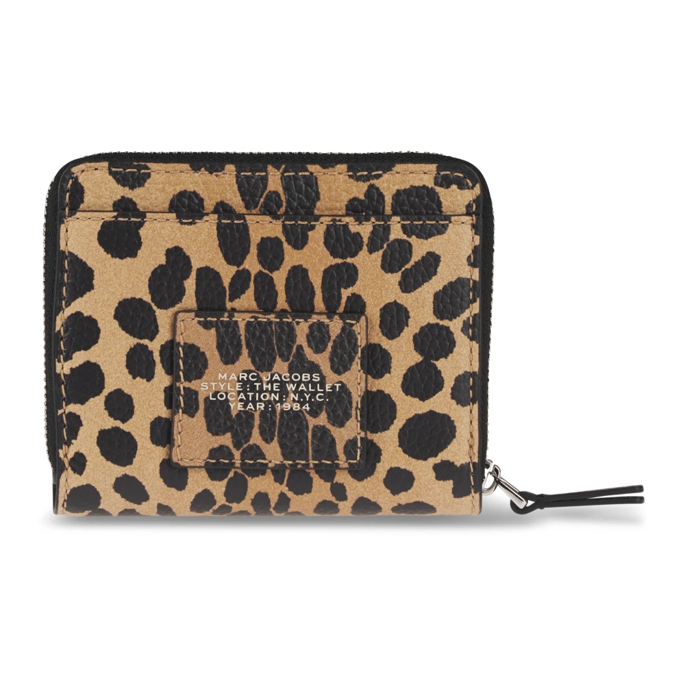 Marc Jacobs Zwarte Compacte Portemonnee Black Dames