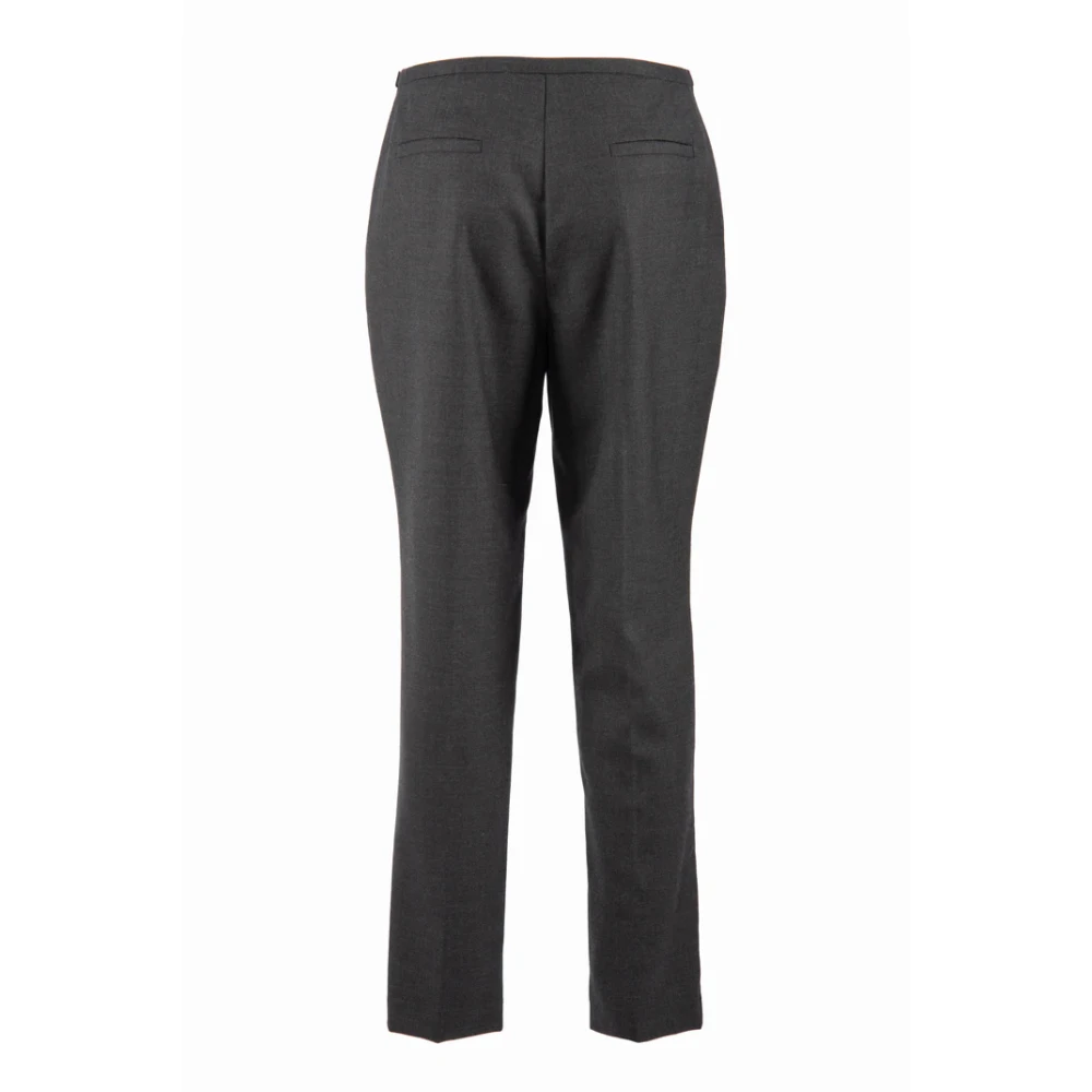 Nenette Antraciet wol Sigaretbroek Gray Dames