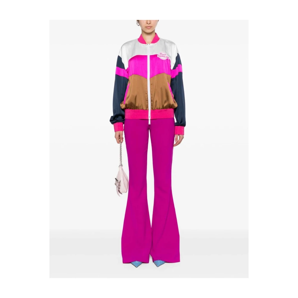 Dsquared2 Wide Trousers Pink Dames