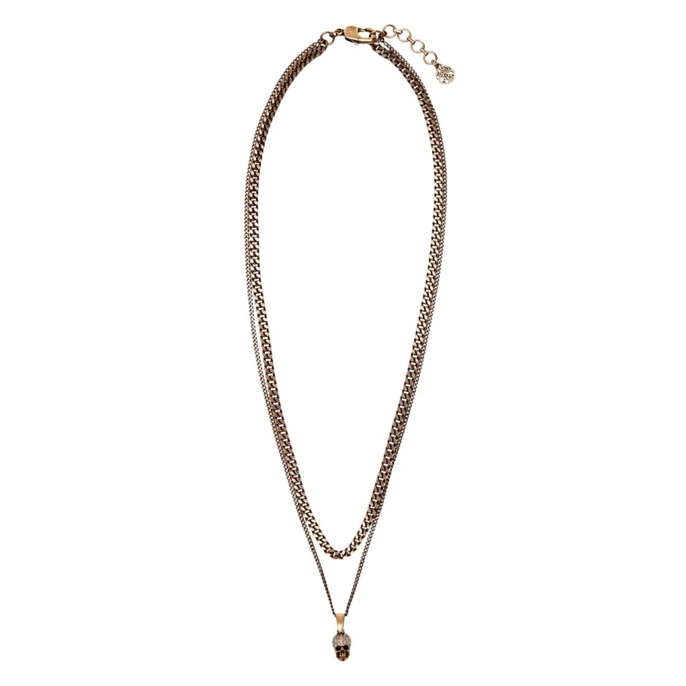 Alexander McQueen Necklaces Beige Dam