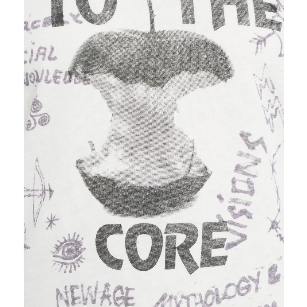 Mother Witte T-shirt 'The Boxy Goodie' White Dames