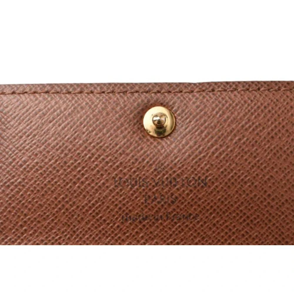 Louis Vuitton Vintage Pre-owned Canvas key-holders Brown Dames