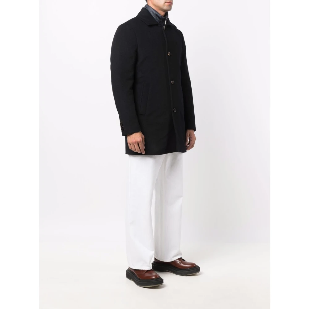 Moorer Navy Jassen Monferrato-Le U0497 Black Heren