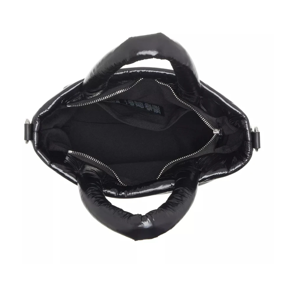 Karl Lagerfeld Signature Soft Sm Tote Nylon Zwart Black Dames