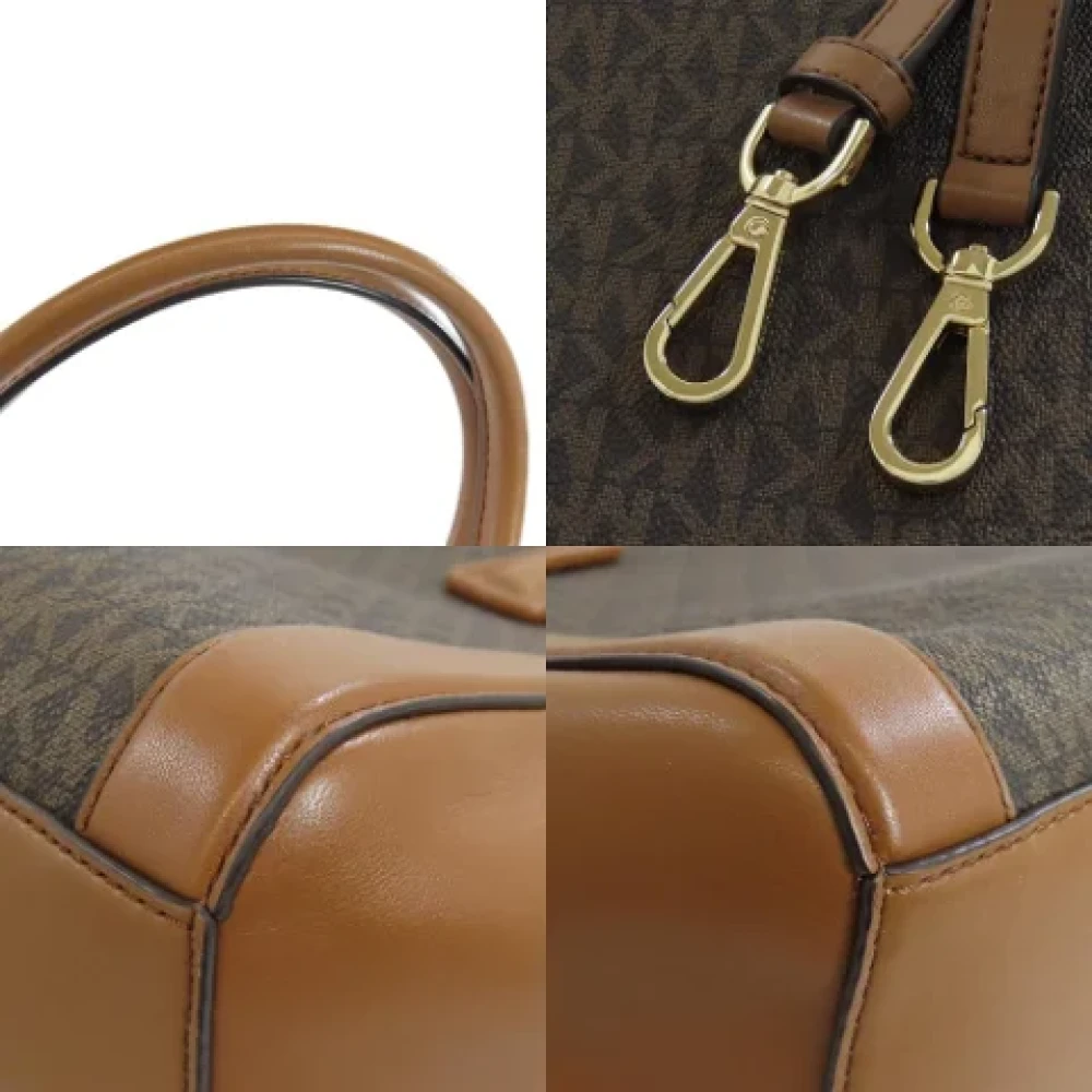 Michael Kors Pre-owned Plastic handbags Brown Dames