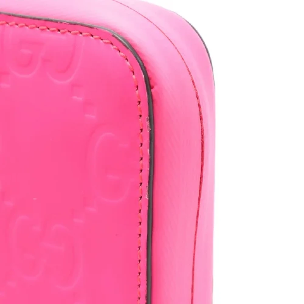 Gucci Vintage Pre-owned Plastic wallets Pink Dames