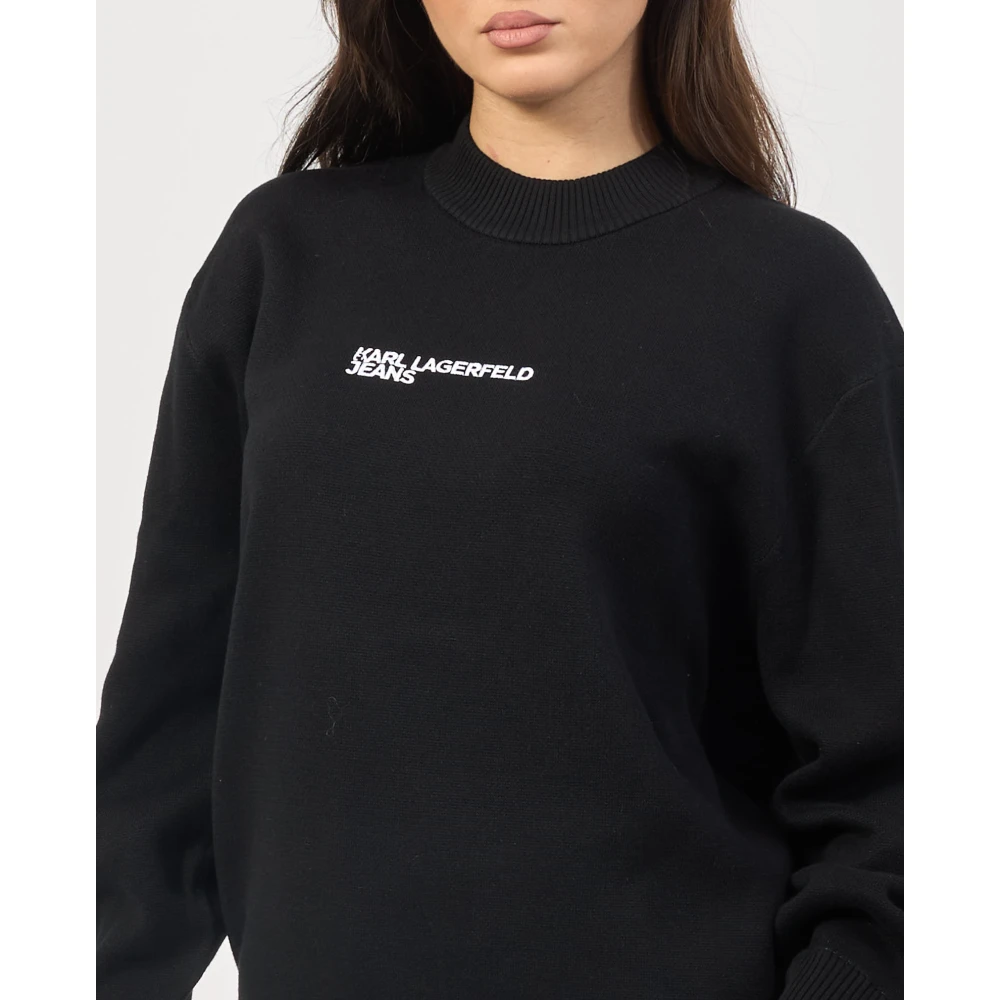 Karl Lagerfeld Truien Zwart Black Dames