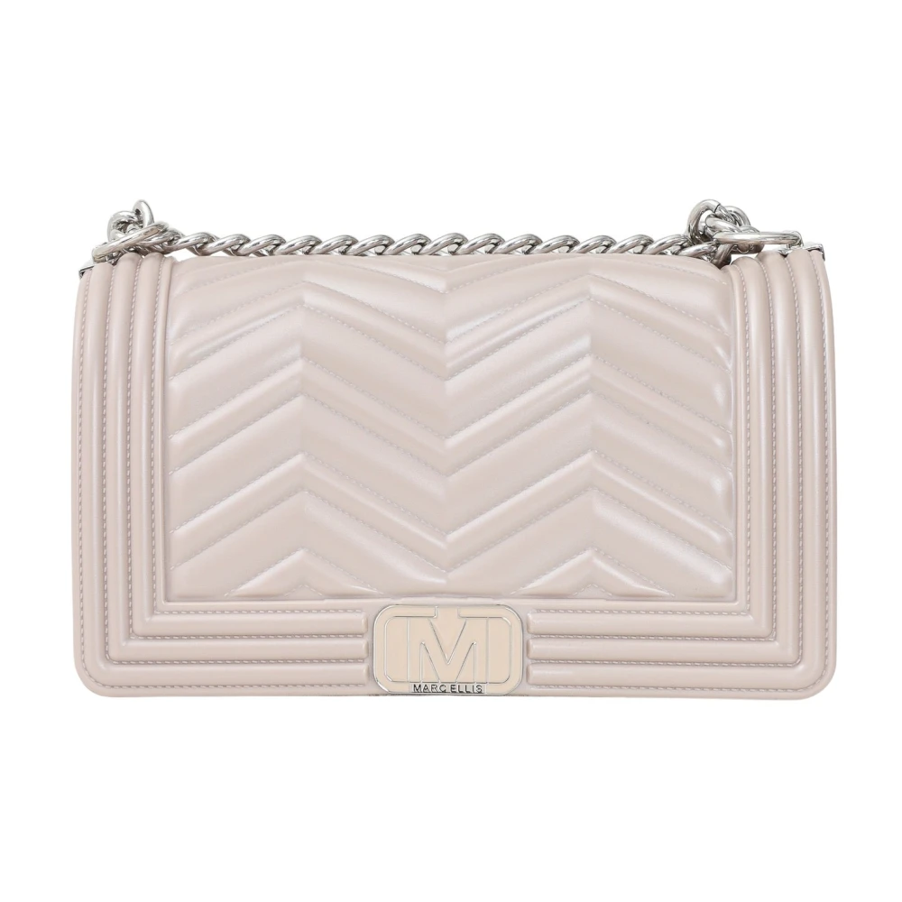 Marc Ellis Flat Wave Schoudertas in lichtgroen Pink Dames