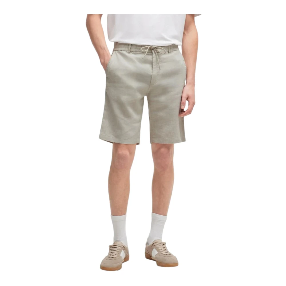 Hugo Boss Chino Shorts Beige Heren