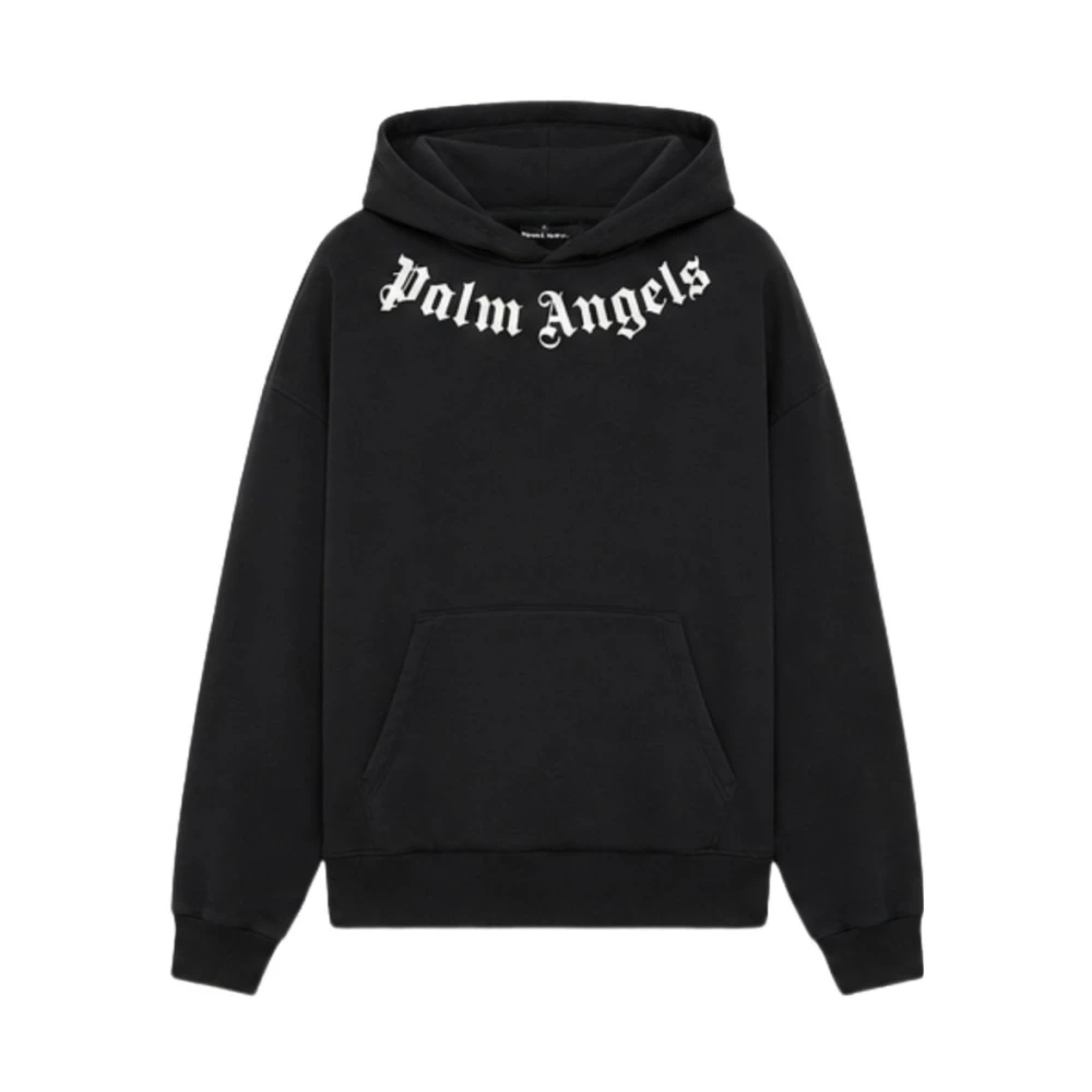 Palm Angels Jumpers - Male - Hoodies - Black - M - Sweatshirts & Hoodies