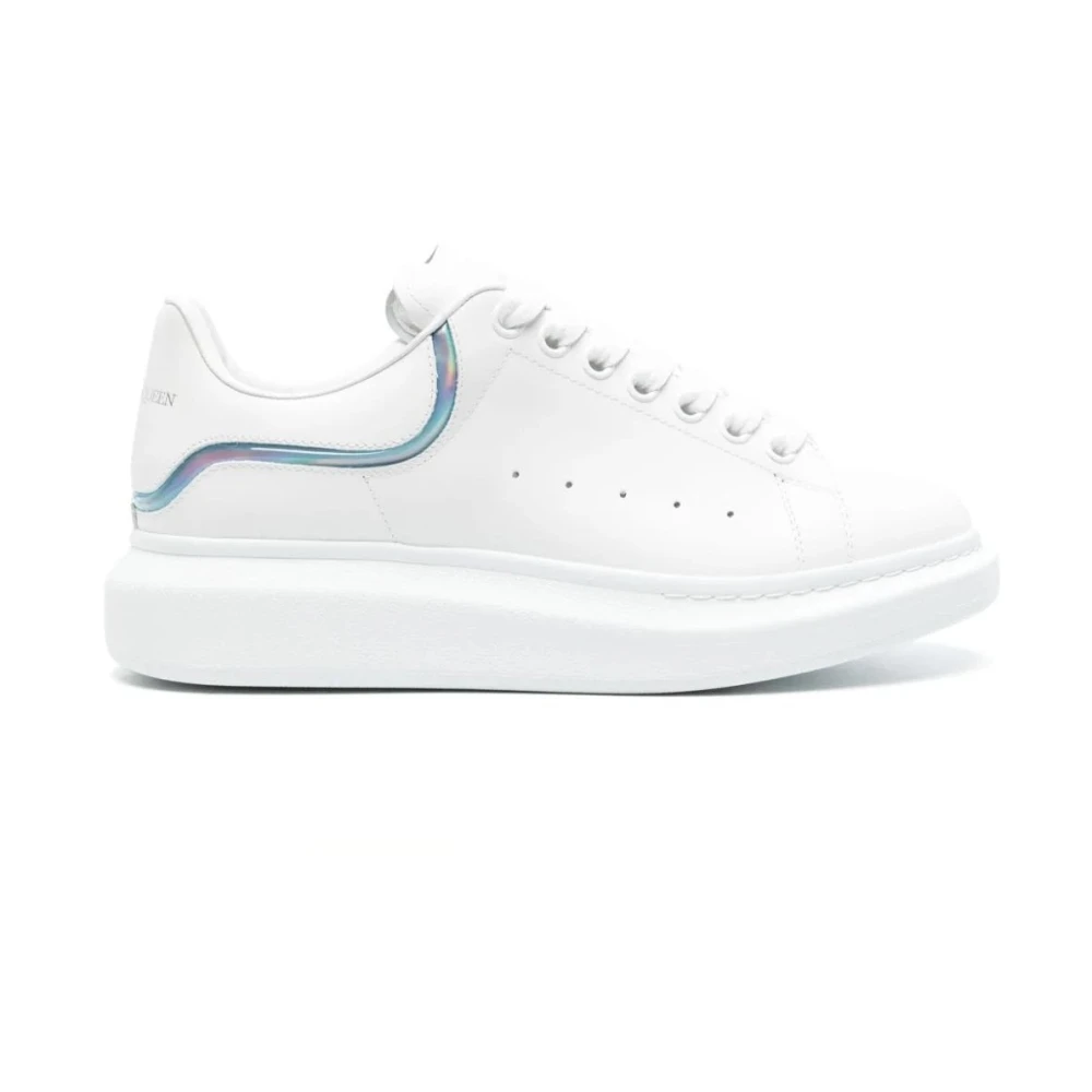 Alexander McQueen Vita Iridescent Chunky Sole Sneakers White, Herr