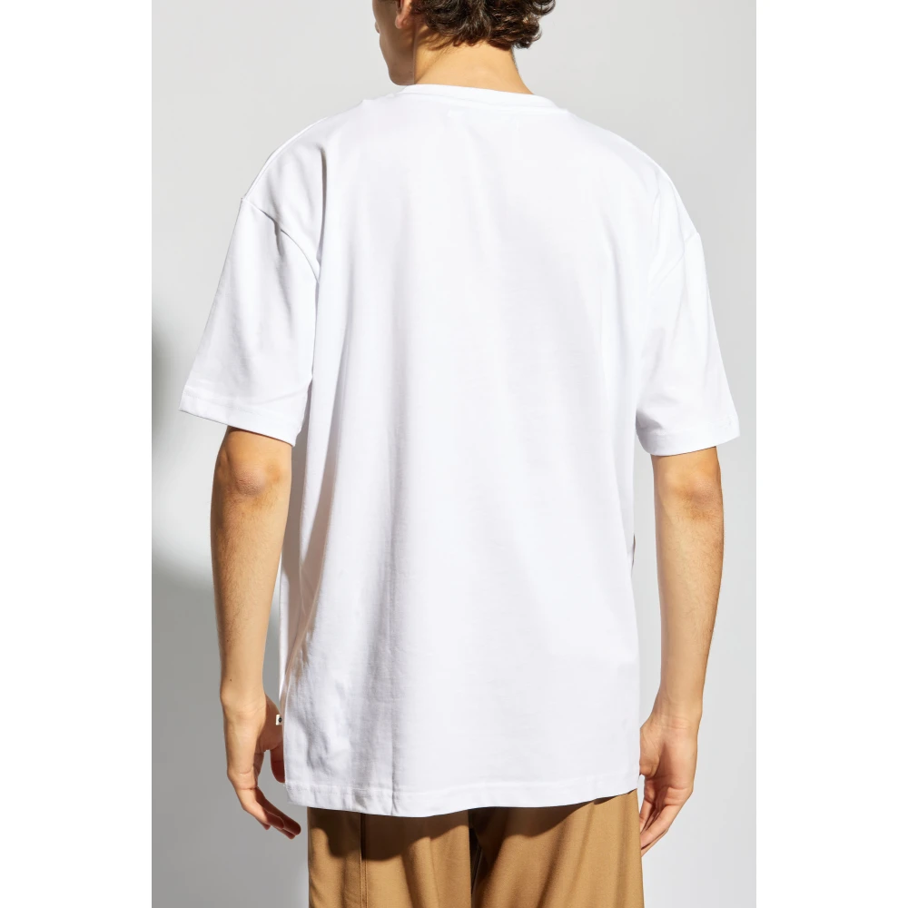 Samsøe T-shirt Sahudson White Heren