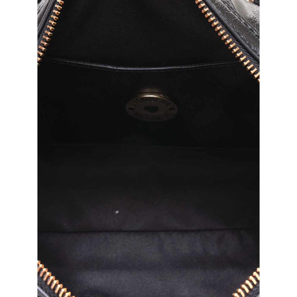 Love Moschino Stijlvolle Box Tas met Ritssluiting Black Dames