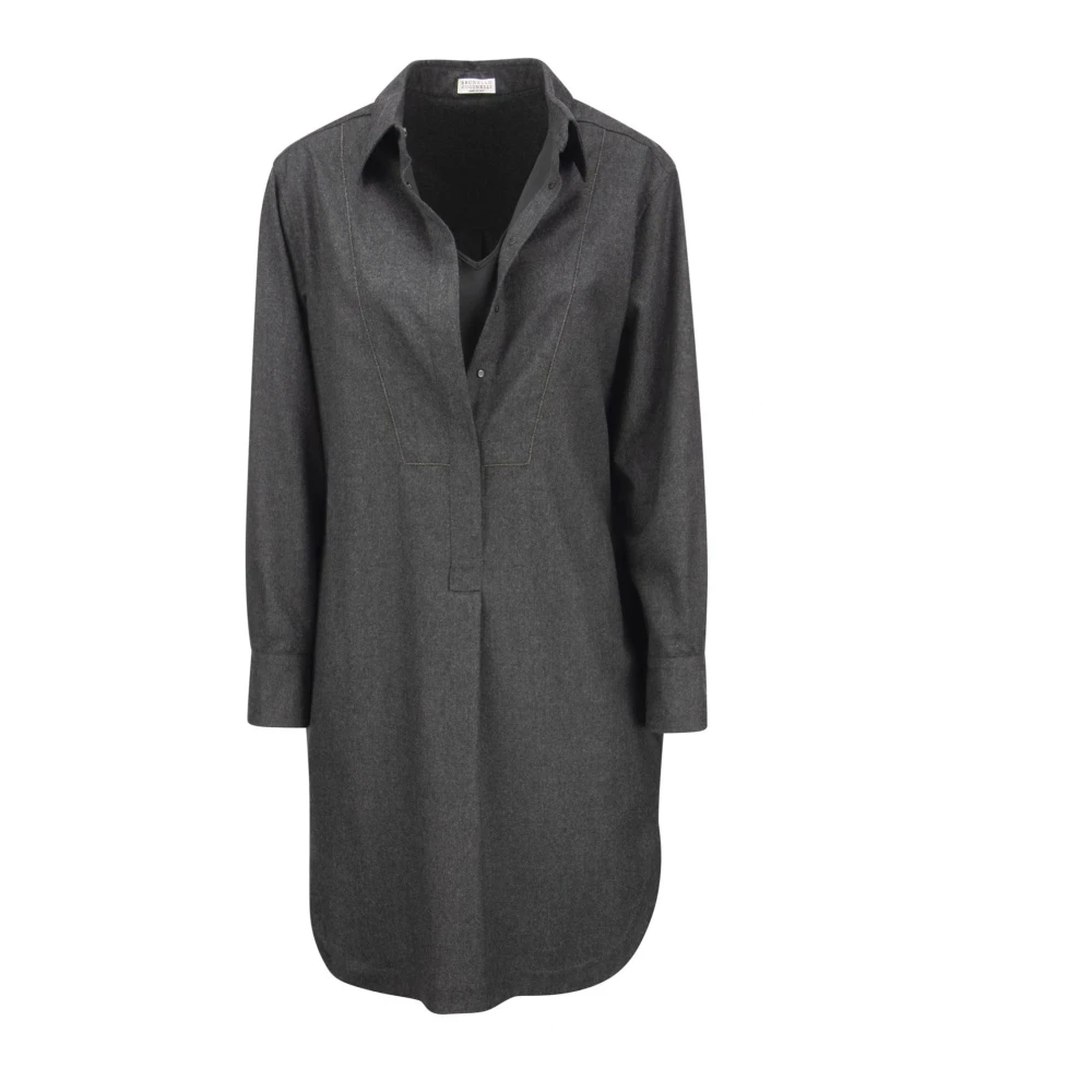 Dresses > Day Dresses > Shirt Dresses - - Brunello Cucinelli - Modalova