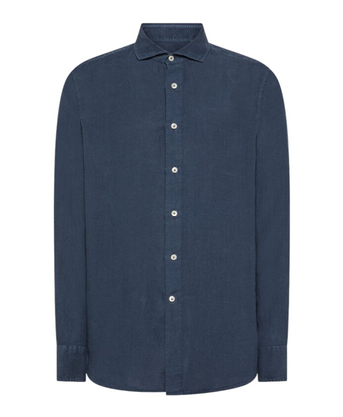 chemise-bleue-en-lin