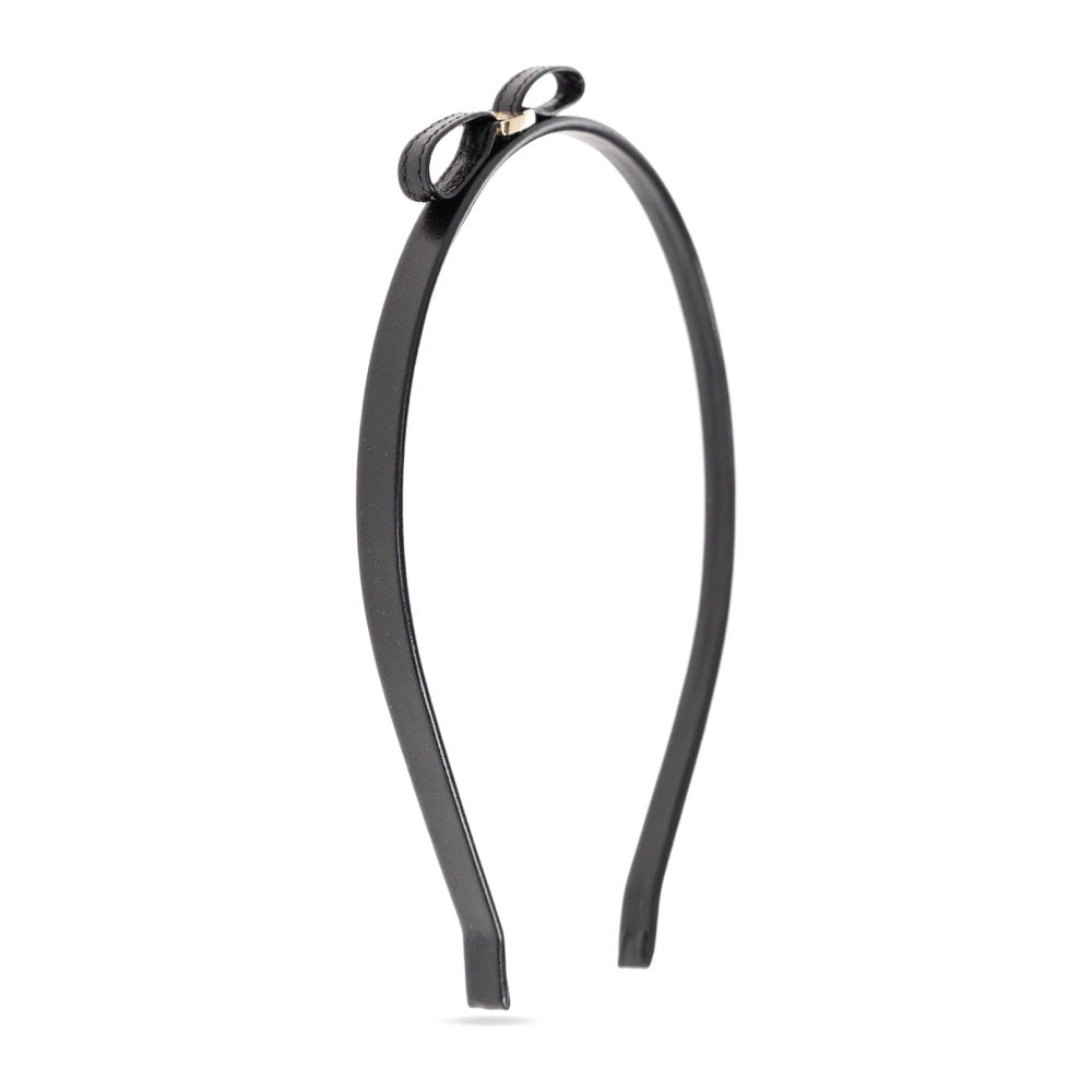 Ferragamo Donna Nero Mini-Bow Headband
