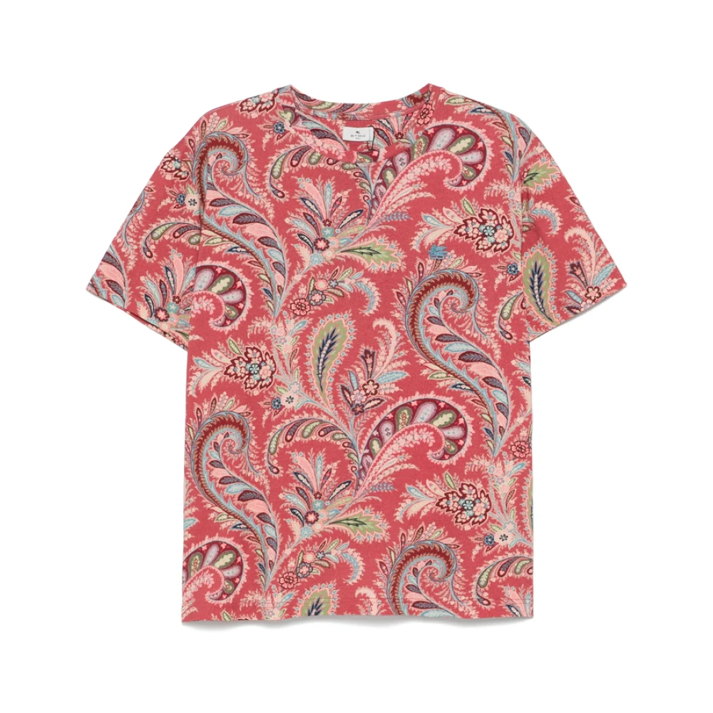 Etro - Tops > T-Shirts - Pink - Etro - Modalova