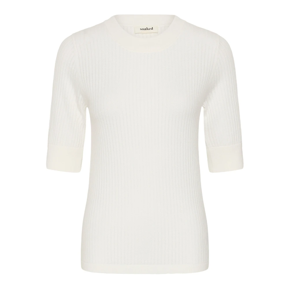 Soaked in Luxury, Damen, Pullover, Spina, Weiss, (XS) - Bild 3
