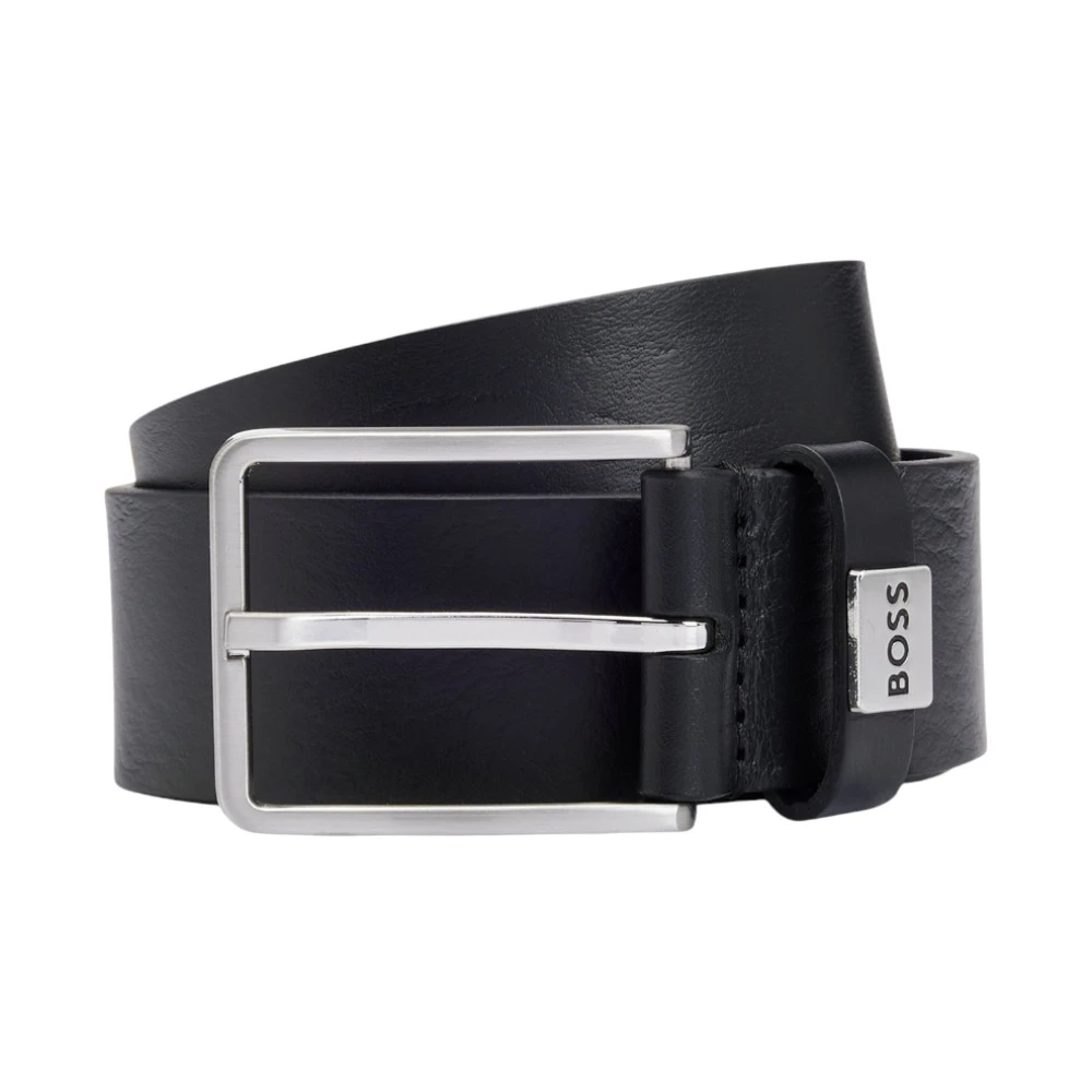 Hugo Men's Black Belts, 115 Cm, Elio Belt