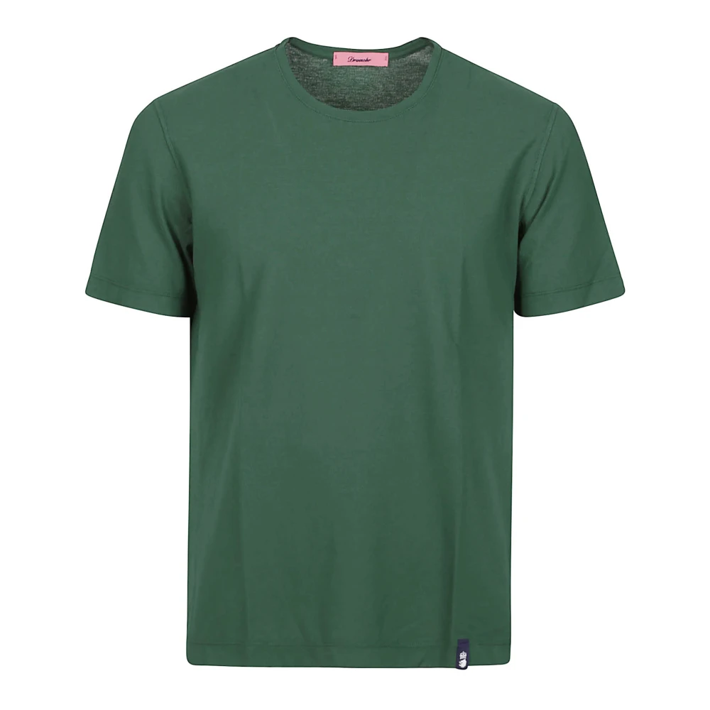 Drumohr T-Shirts Green Heren