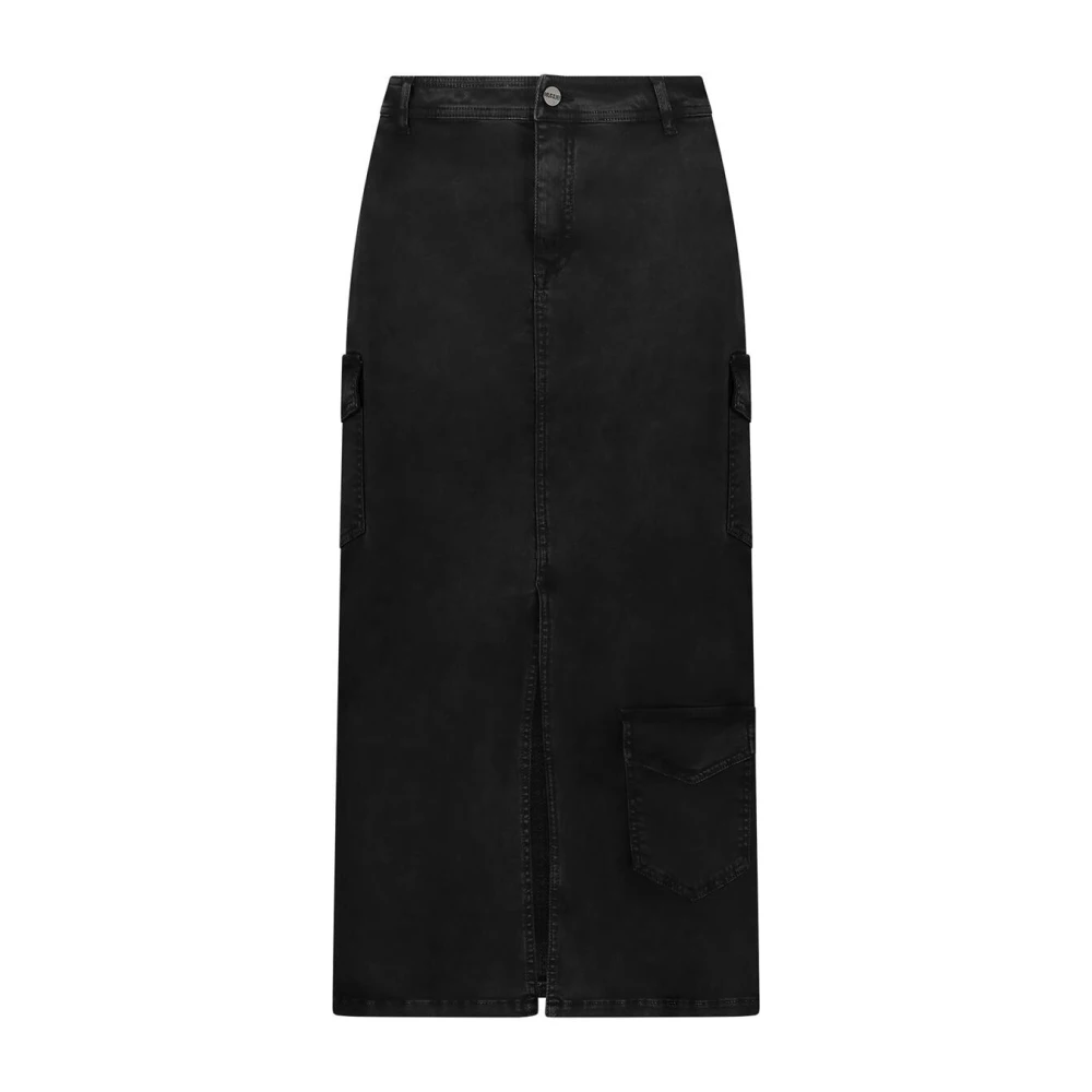 Nukus Bursa Rok Fw24071 Black Dames