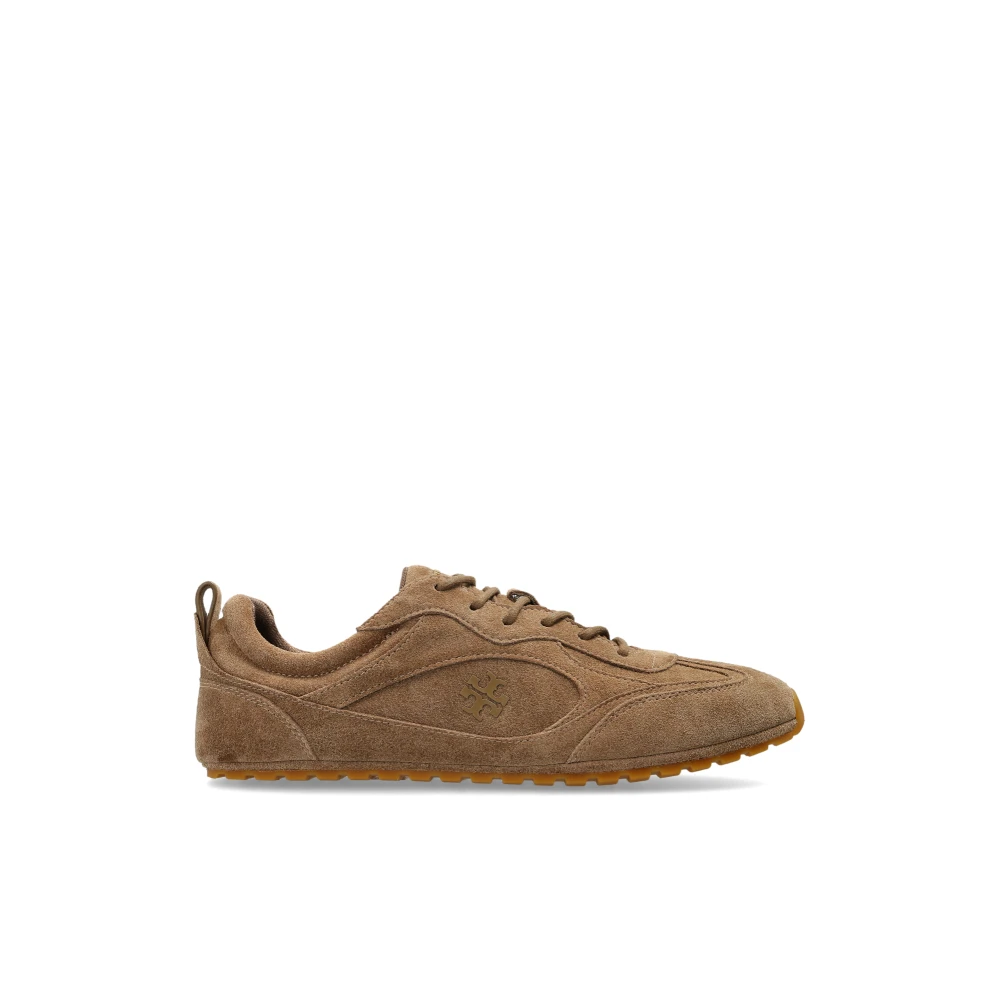 Tory Burch Field Sneaker Dames Schoenen Bruin