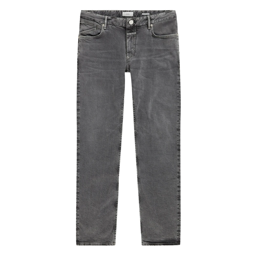 Closed Slim Jeans Mid Grey Eco-Vriendelijke Denim Gray Heren