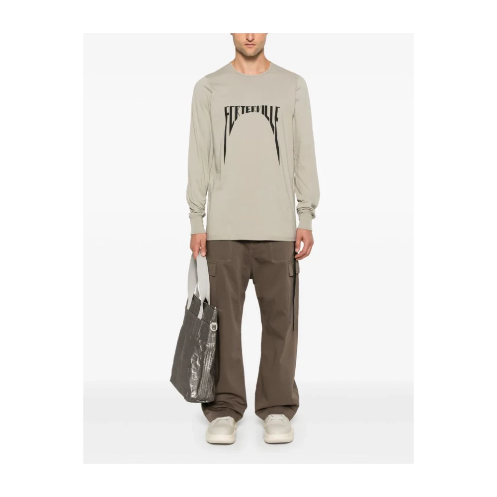 Rick Owens Cargo Broek Gray Heren