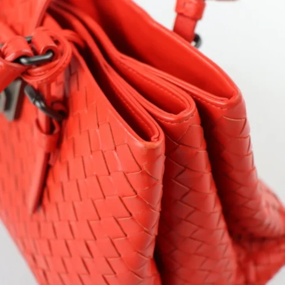 Bottega Veneta Vintage Pre-owned Leather totes Red Dames