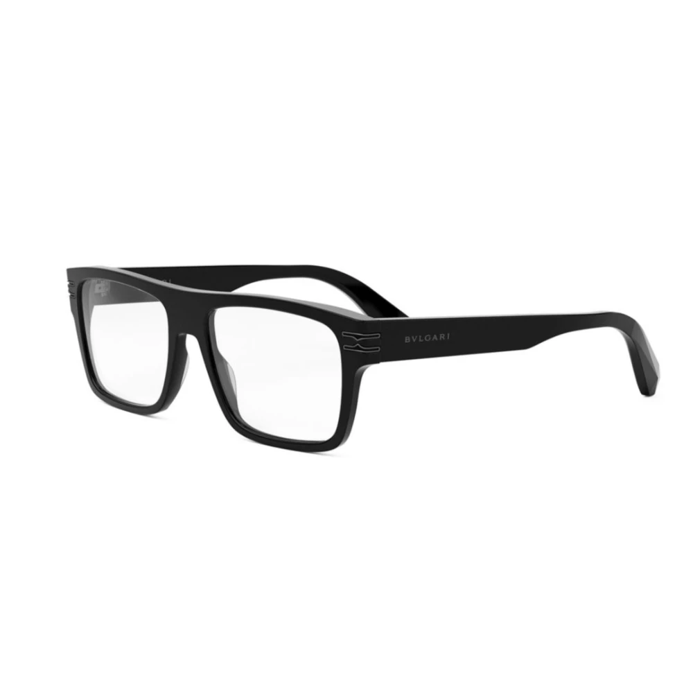 Bvlgari Unisex Black Glasses, 55 Mm, B.zero1 Square Eyeglasses