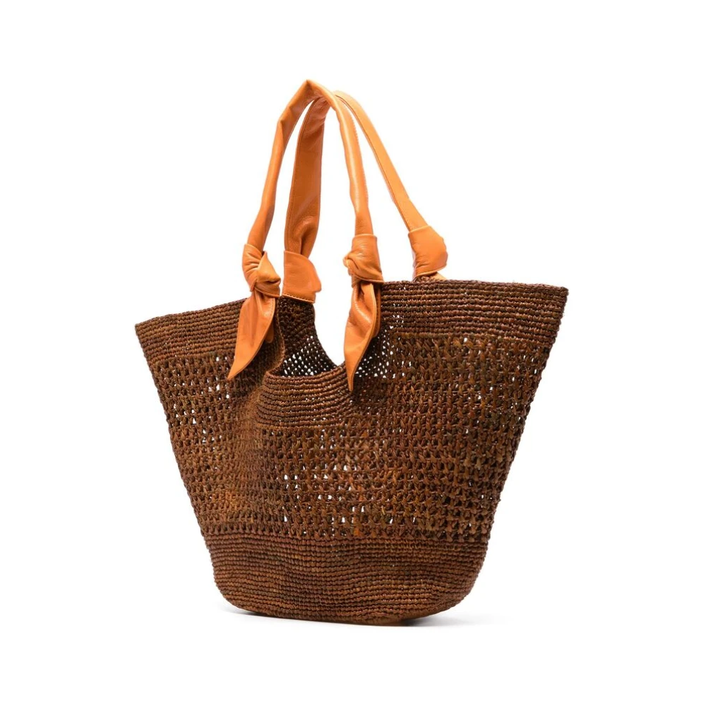 Hereu Bruine Stropdas-Top Schoudertas Brown Dames