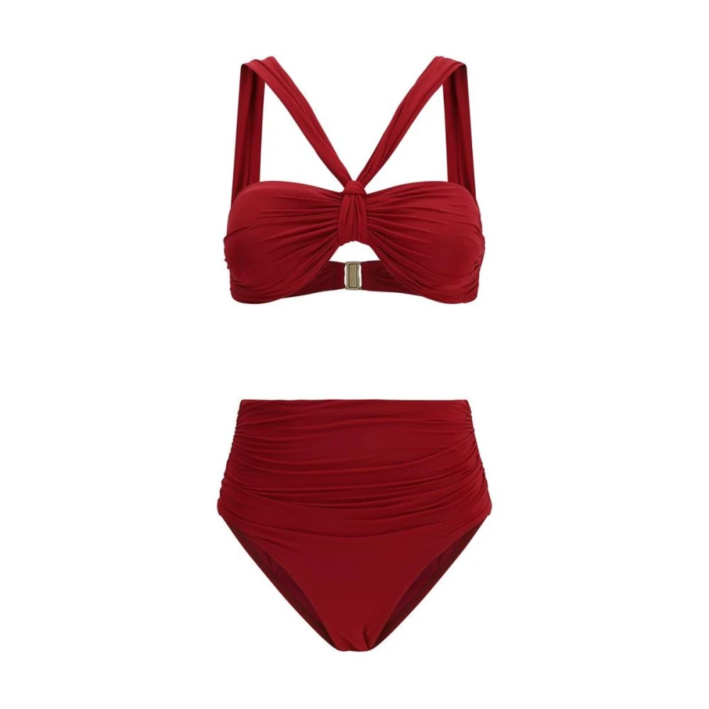 Zimmermann Women's Red Daylight Bikini
