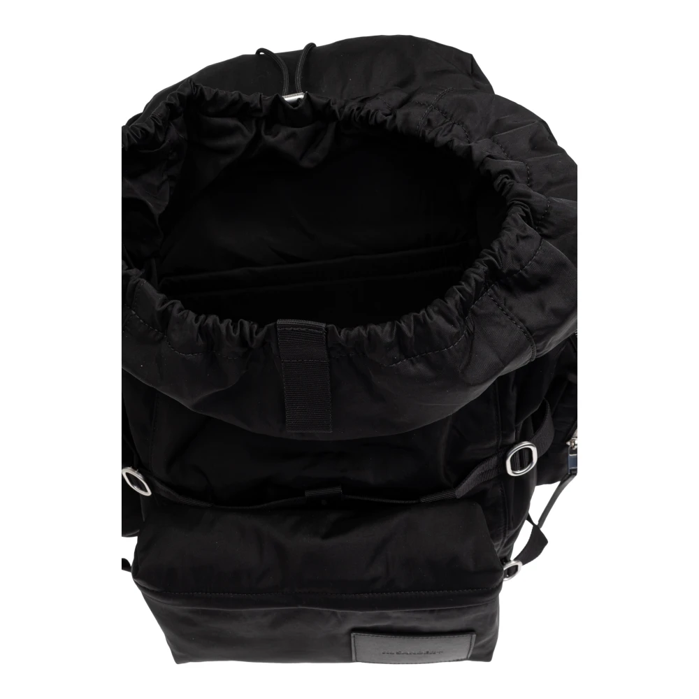 Jil Sander Rugzak met logo Black Heren