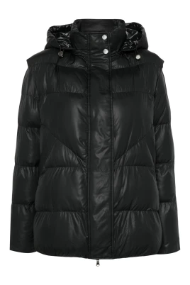 Blank Nylon Pufferjacka