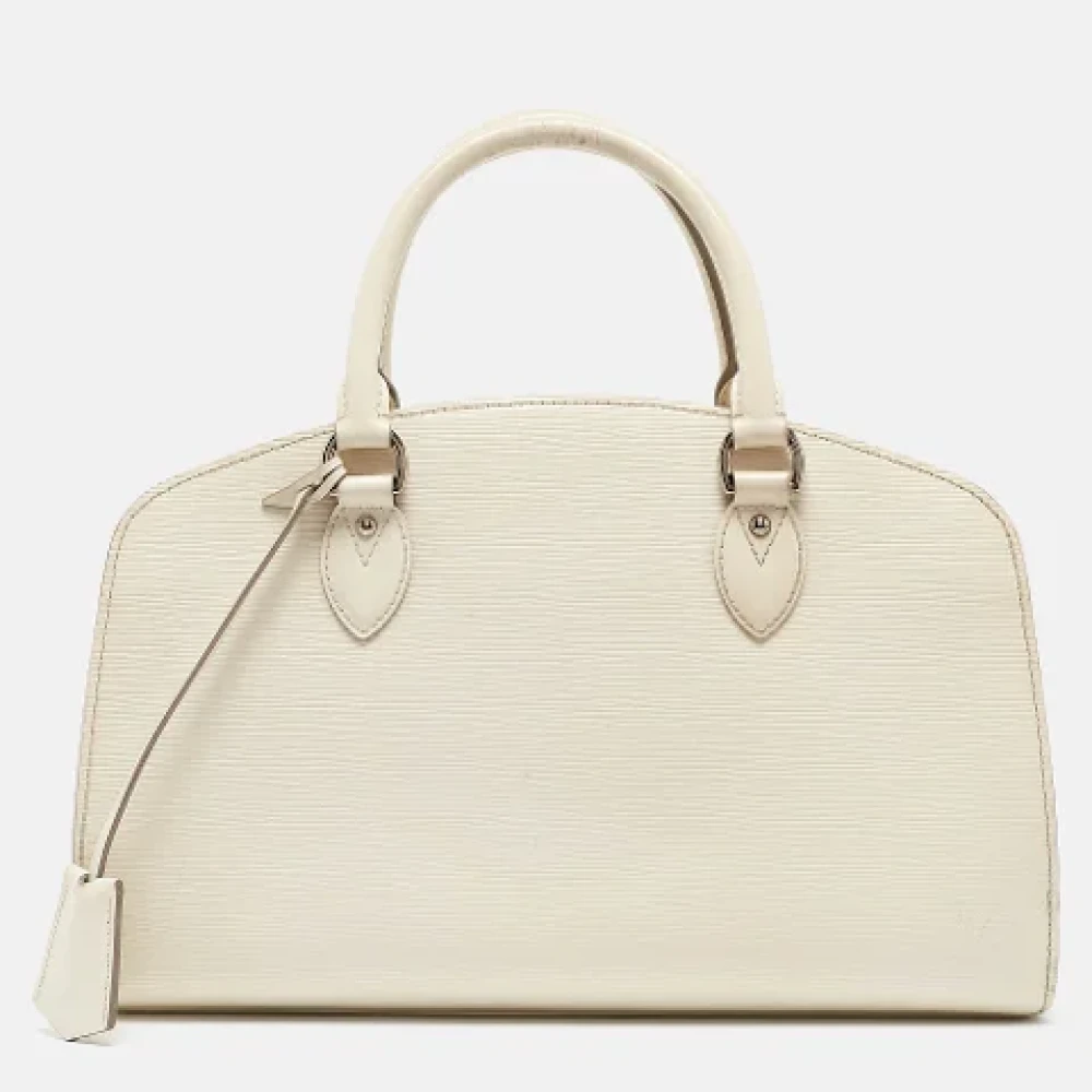 Louis Vuitton Vintage Pre-owned Fabric pouches White Dames