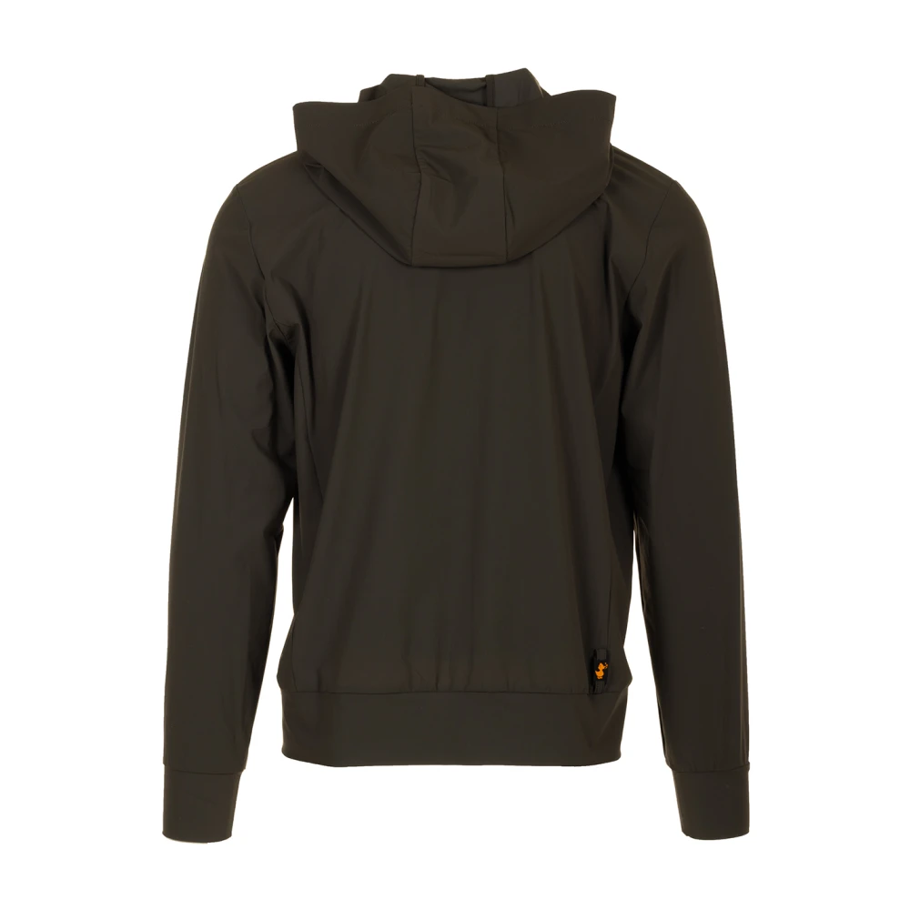 Save The Duck Gewatteerde Jas met Capuchon Gray Heren