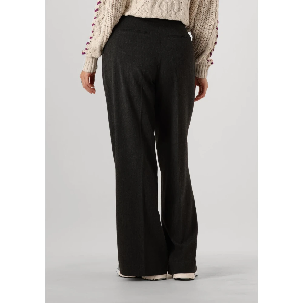 Catwalk Junkie Relaxed Tailored Broeken in Grijs Black Dames
