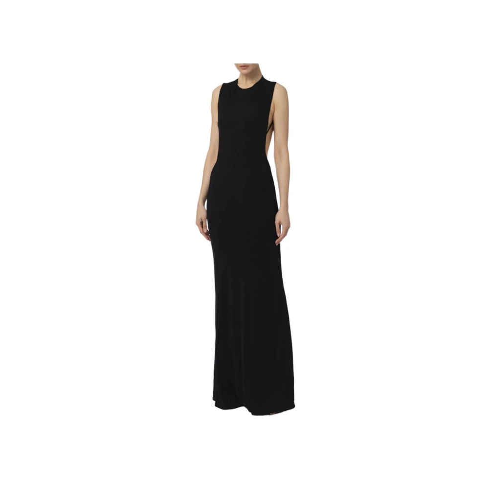 Elisabetta Franchi Maxi Dress Black Dames