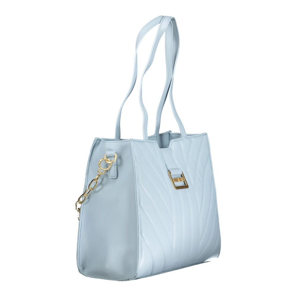 Valentino by Mario Valentino Blauwe Schoudertas met Ritssluiting Blue Dames