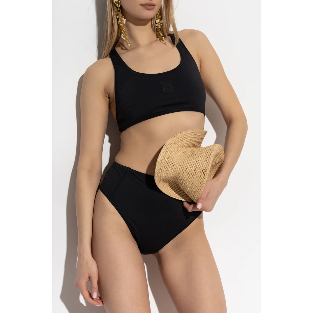 Balmain Tweedelig badpak Black Dames
