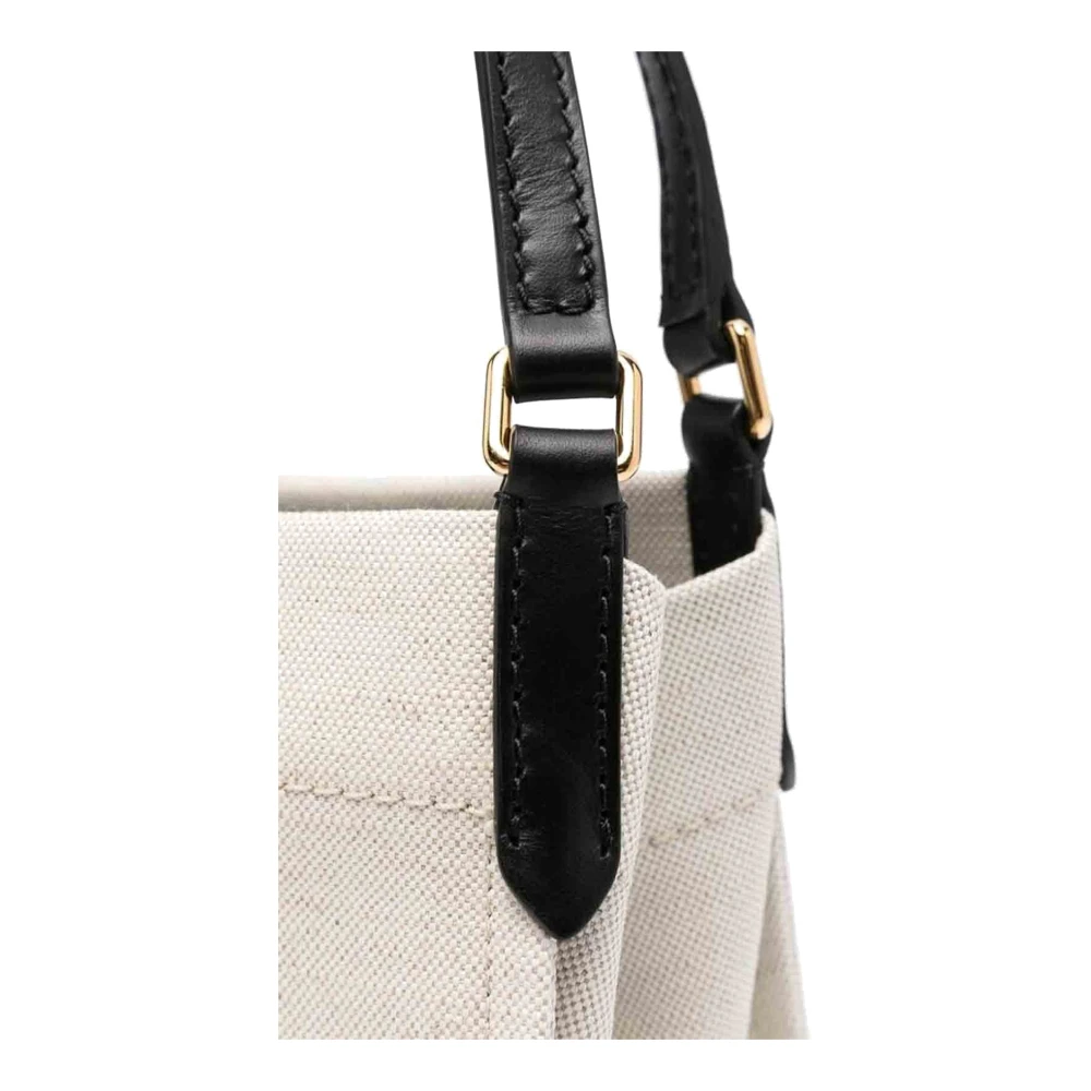 Tom Ford Amalfi Tote Tas met Leren Band Beige Dames